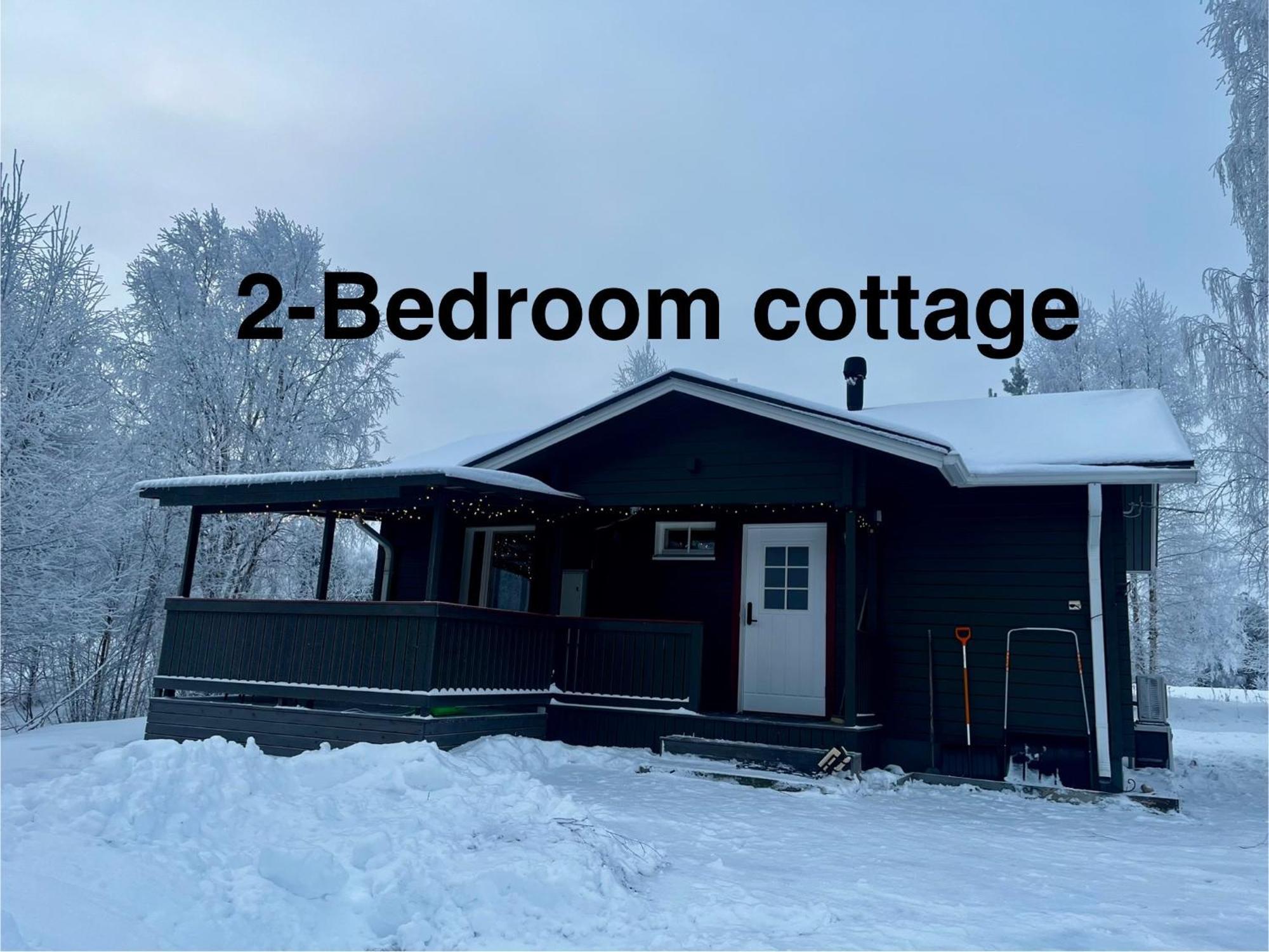 רובניימי Log Cottages In 10 Min From Santa Claus Village-Sauna&Freeparking מראה חיצוני תמונה